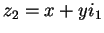 $z_{2}=x+yi_{1}$