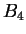 $B_4$