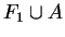 $F_1\cup A$